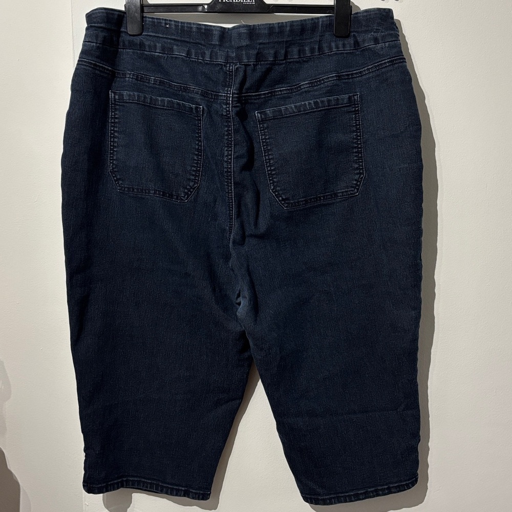 π4/30$π Midnight Blue Denim Shorts - Picture 4 of 5